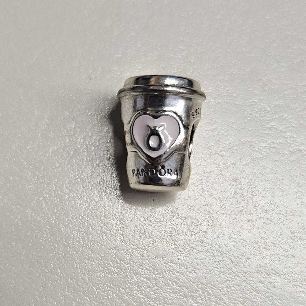 Take a Break Coffee Cup Pandora Charm
